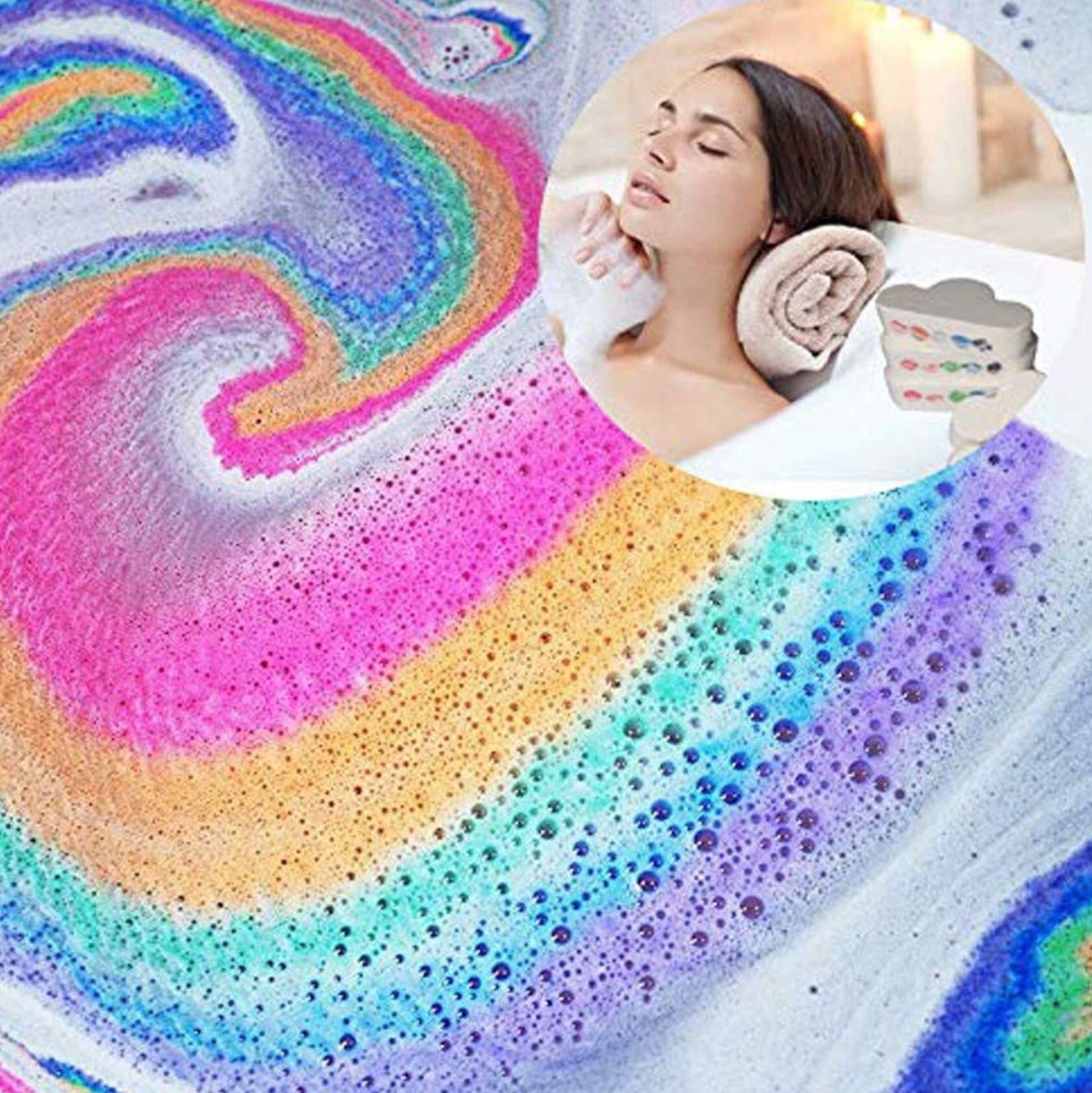 Savon de bain moussant - arc-en-ciel – Image 2