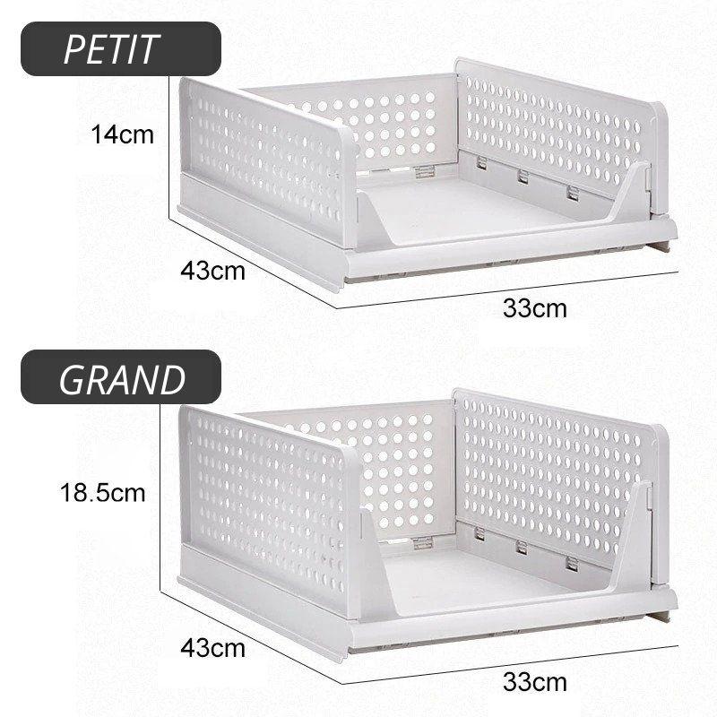 Étagère de rangements à tiroirs pliable – Image 7