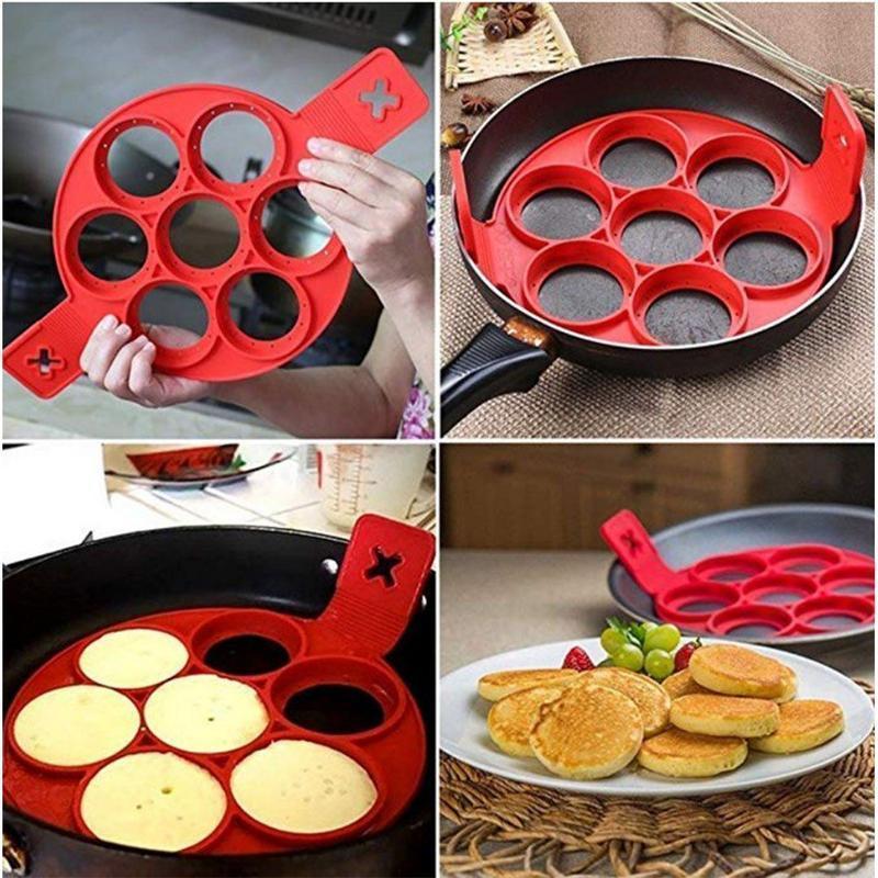 Moule en silicone pour pancake et pâtisseries – Image 4