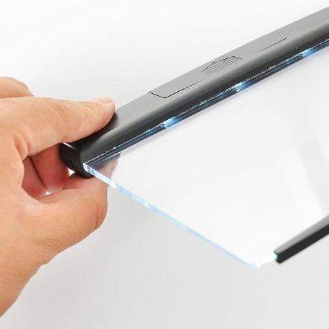 Lampe de lecture LED portable panneau format Livre de poche – Image 4