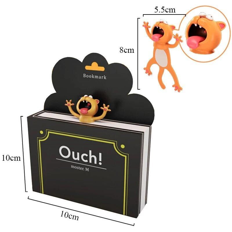 Marque page 3d cartoon animal de dessin animé – Image 6