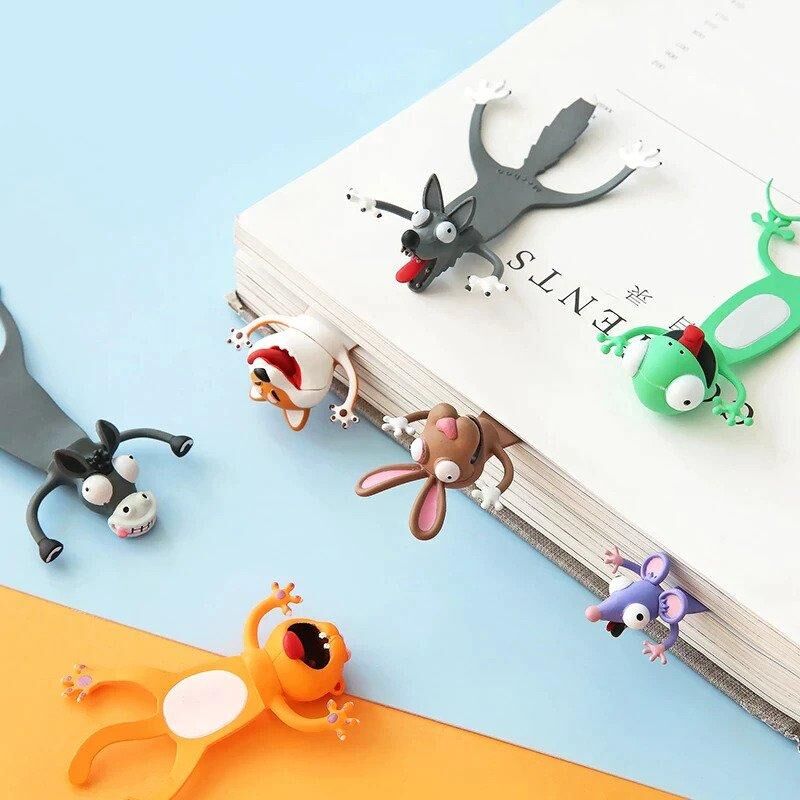 Marque page 3d cartoon animal de dessin animé – Image 3