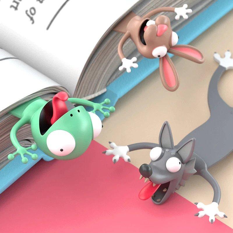 Marque page 3d cartoon animal de dessin animé – Image 4