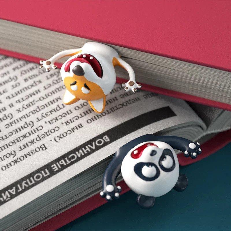 Marque page 3d cartoon animal de dessin animé – Image 5