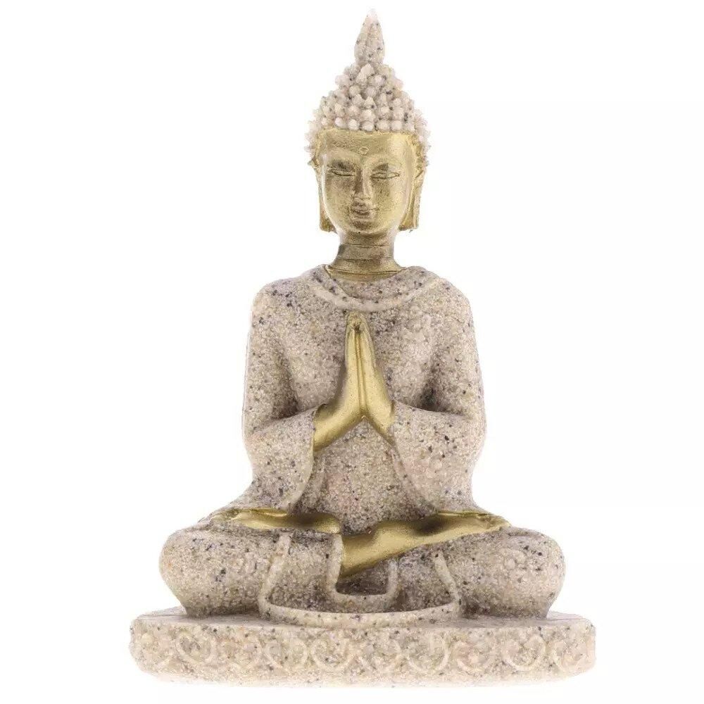 Statue de bouddha de méditation zen