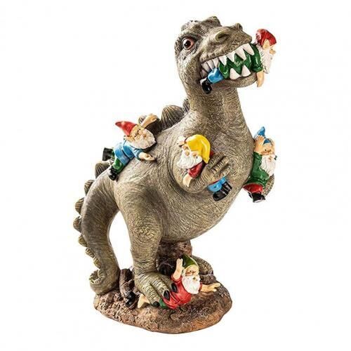 Statue de dinosaure en résine