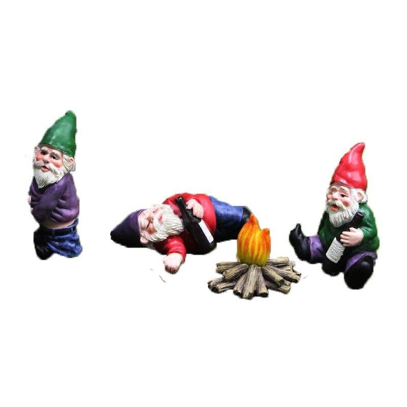 Micro nains de décoration