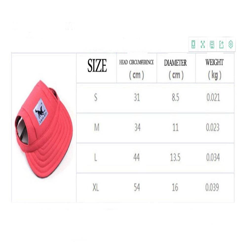 Casquette avec trous d'oreille pour chien – Image 13