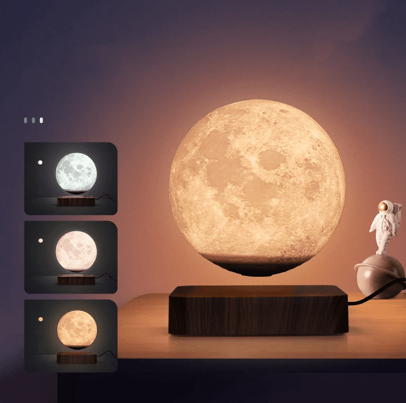 Lampe lunaire lumineuse en lévitation magnétique – Image 7