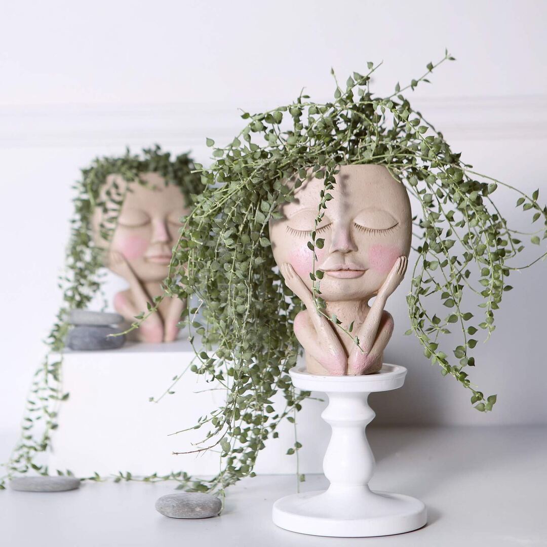 Pot de fleur visage – Image 4