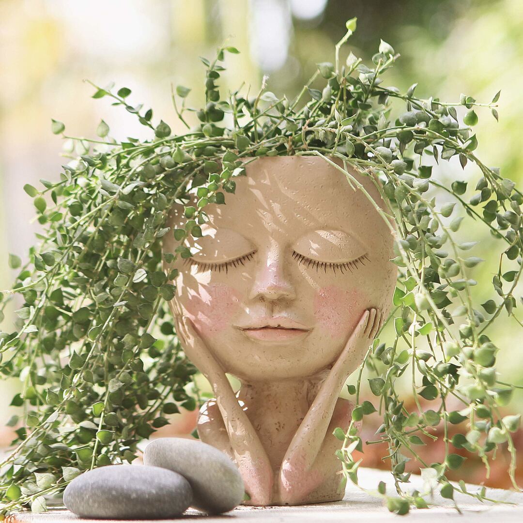 Pot de fleur visage – Image 2