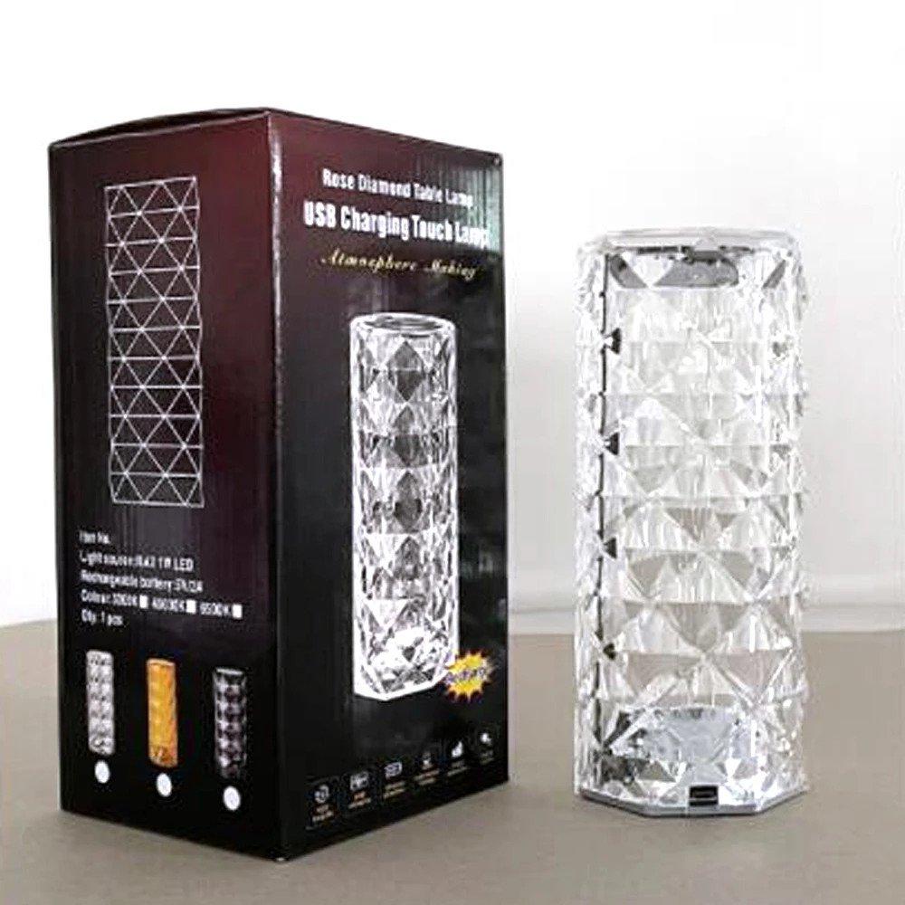 Lampe de table cristal led – Image 2