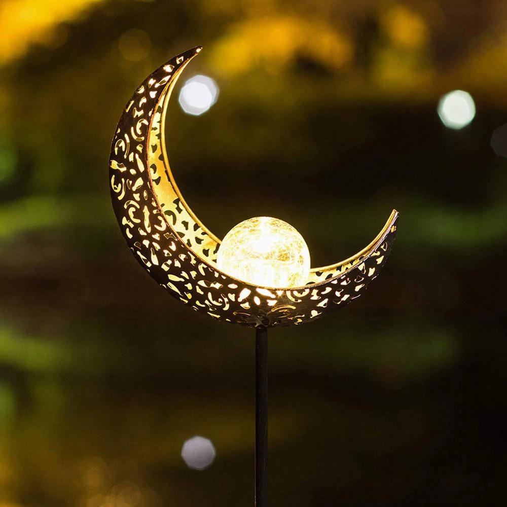 Lumière de jardin lunaire