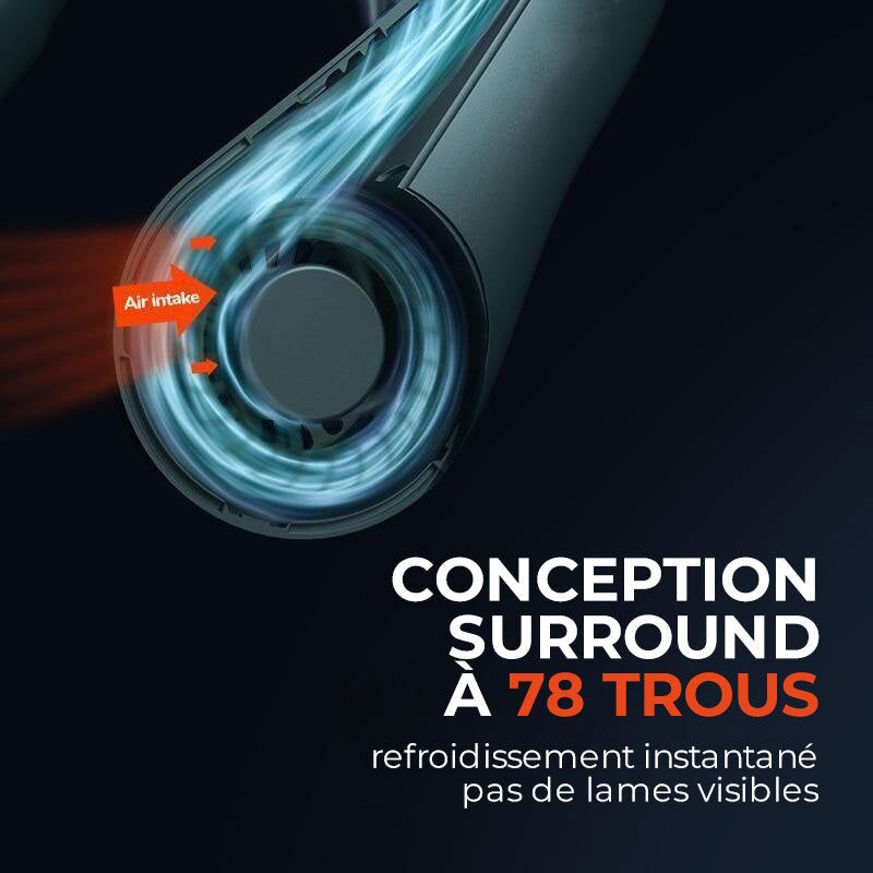 Ventilateur portable pour le cou – Image 4