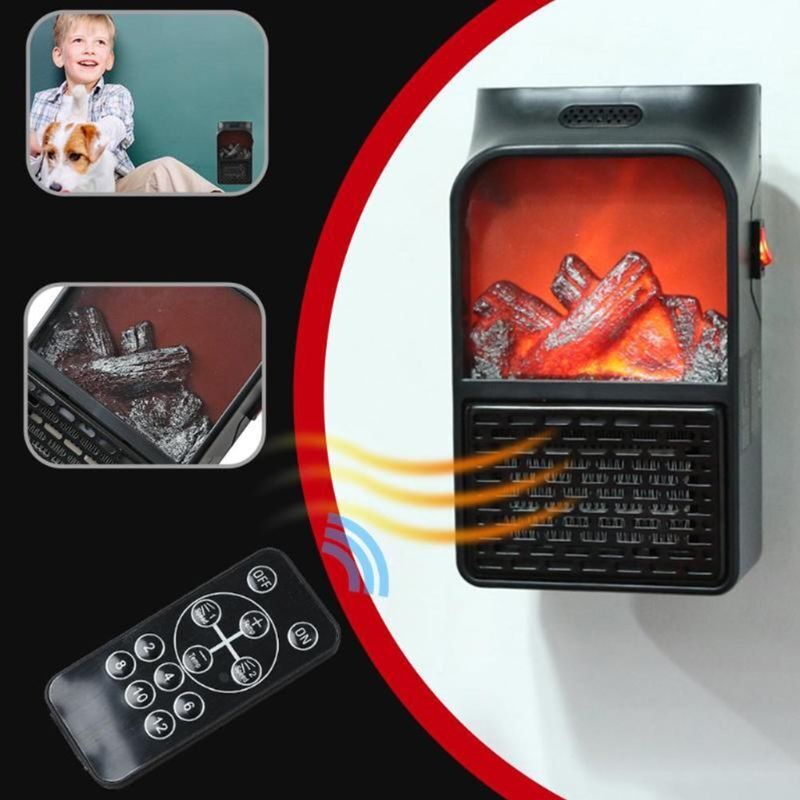Chauffe-flamme 400W Mini Portable Électrique – Image 3