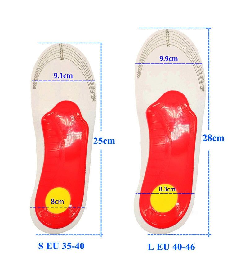 Semelles pour hommes et femmes Sous-arche orthopedique – Image 4