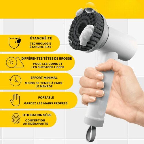 Brosse rotative électrique scrub ninjaa – Image 2