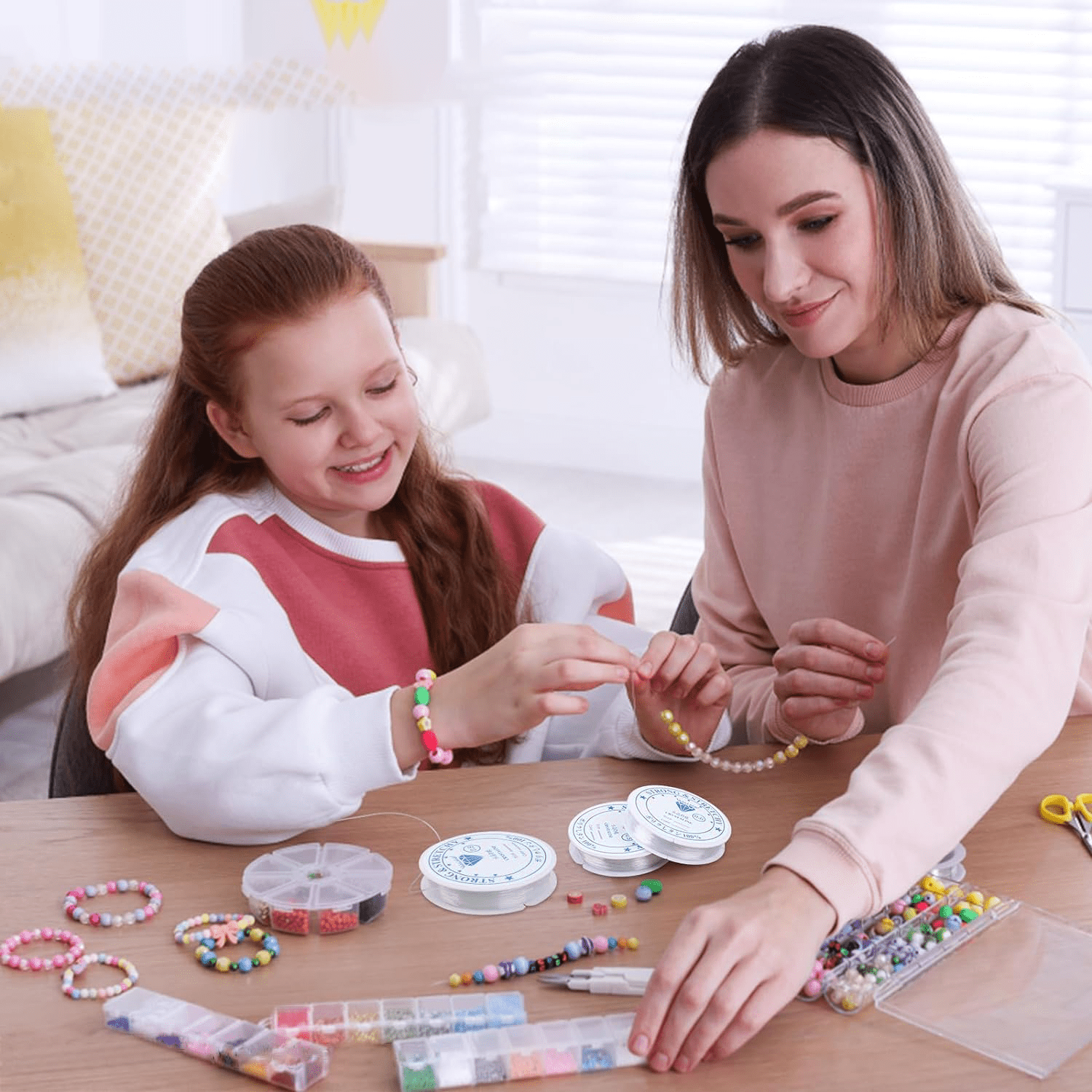 Fil élastique transparent pour bracelets – Image 10