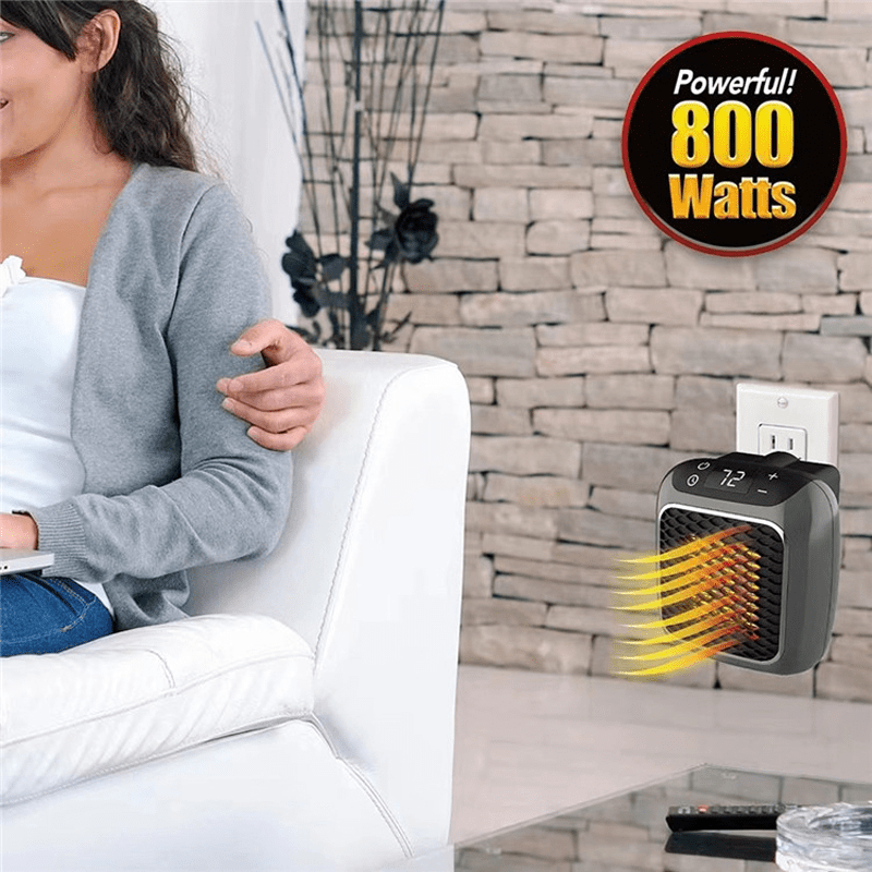 ChauffeRapid Mini radiateur électrique portable 800W EcoWarm Equiwarm heataura Luxiheat – Image 5