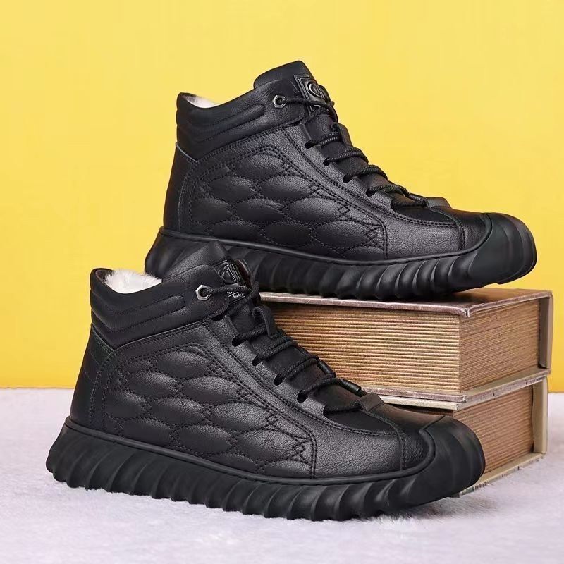 Bottines douces et chaudes avec doublure en peluche – Image 2