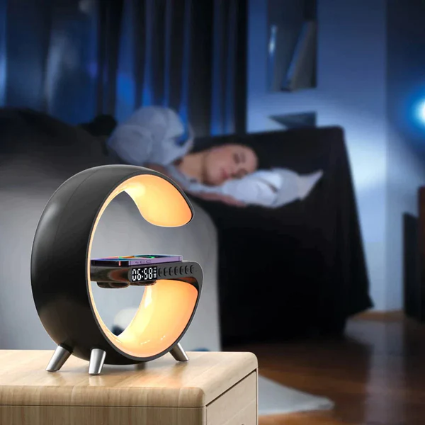 Lampe d'ambiance avec haut parleur bluetooths connectée 4 en 1 – Image 5