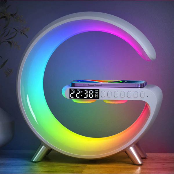 Lampe d'ambiance avec haut parleur bluetooths connectée 4 en 1 – Image 3