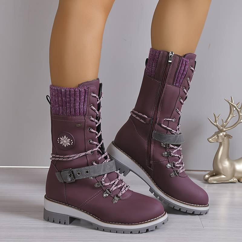 Bottes Thermiques Mi-mollet Pour Femmes – Image 3