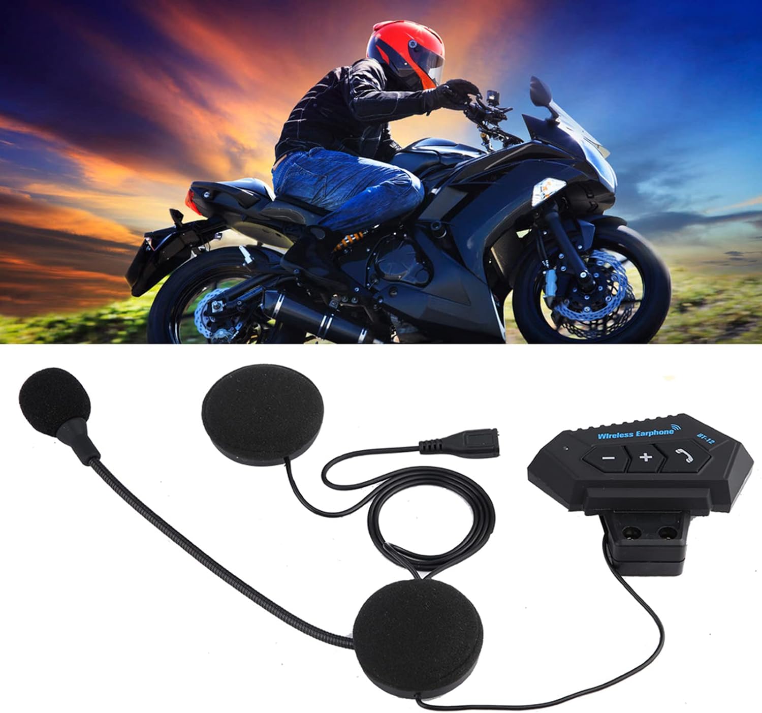 Oreillette Bluetooth pour moto – Image 3