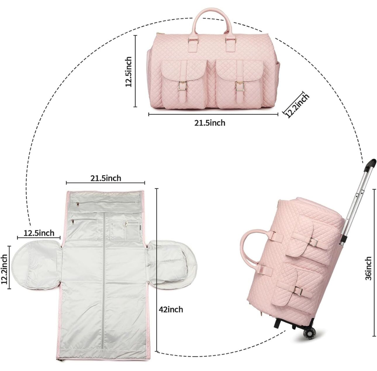 TravelHer™ - Sac à vêtements pliable – Image 6