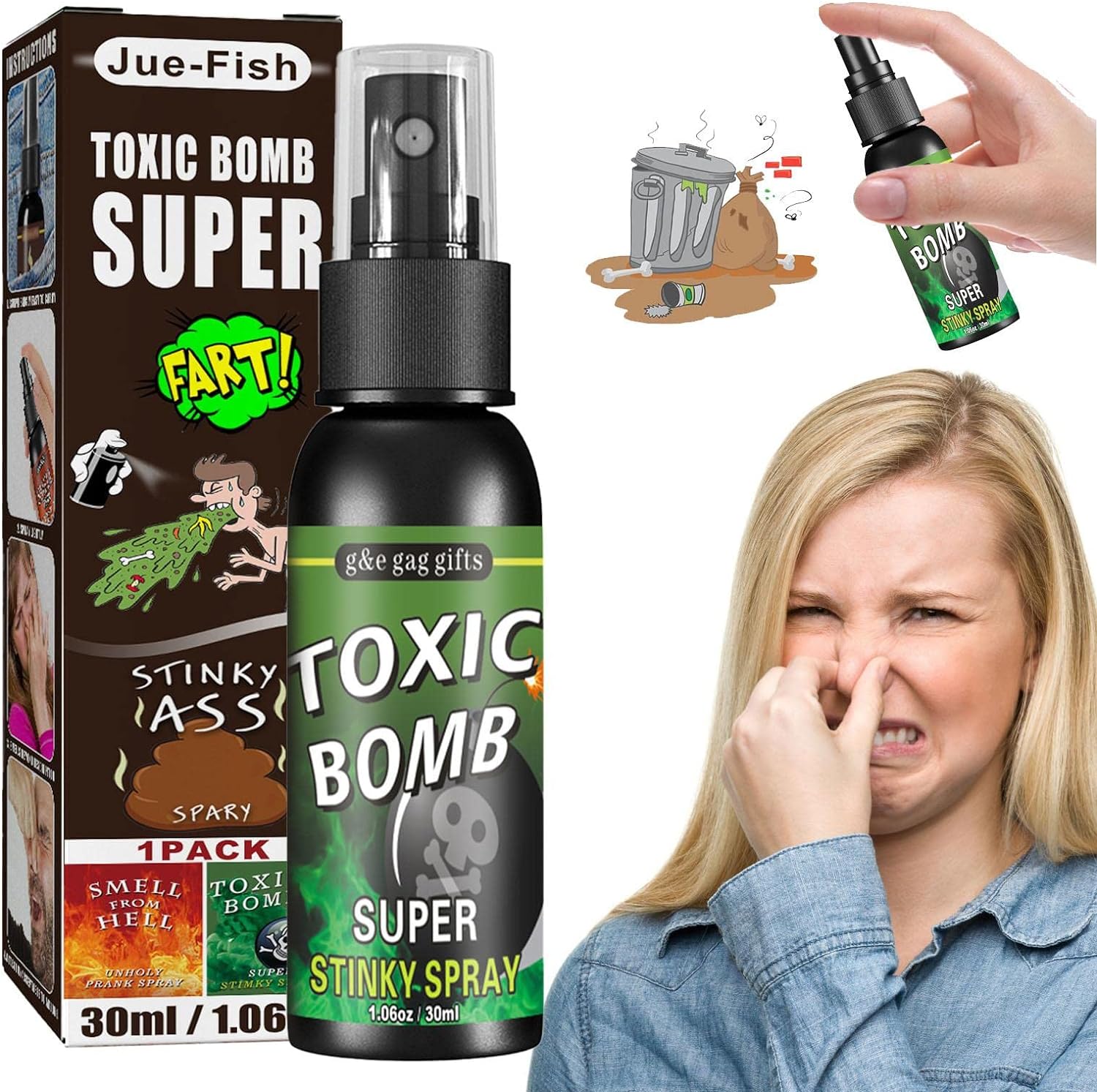 Spray d'odeur longue durée pour Farces et Attrapes – Image 2