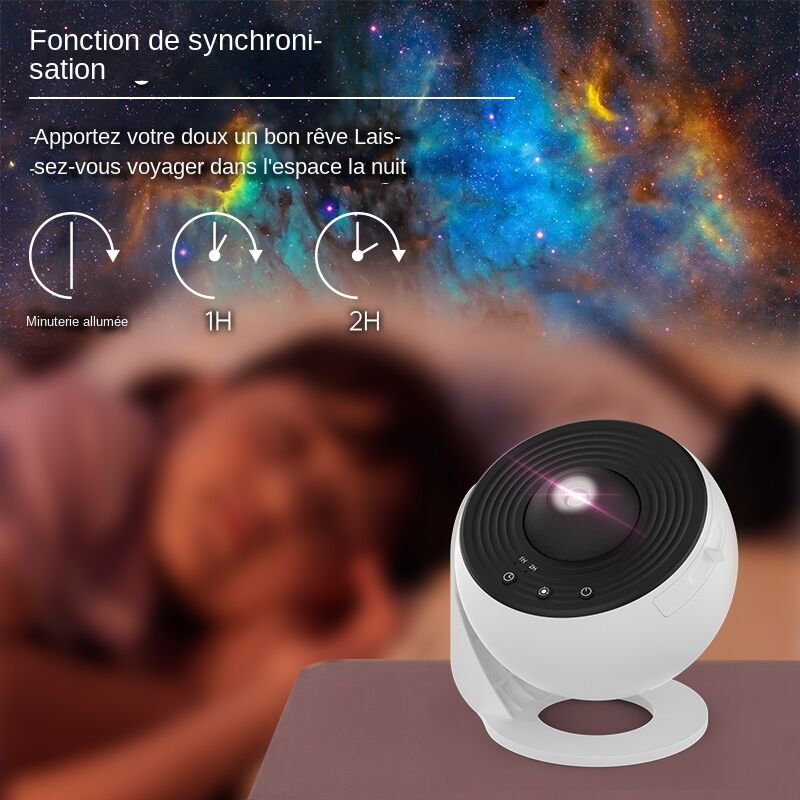 Wallfree skylight Projecteur Galaxie Projecteur d'étoiles Planétarium avec 13 Disques – Image 3