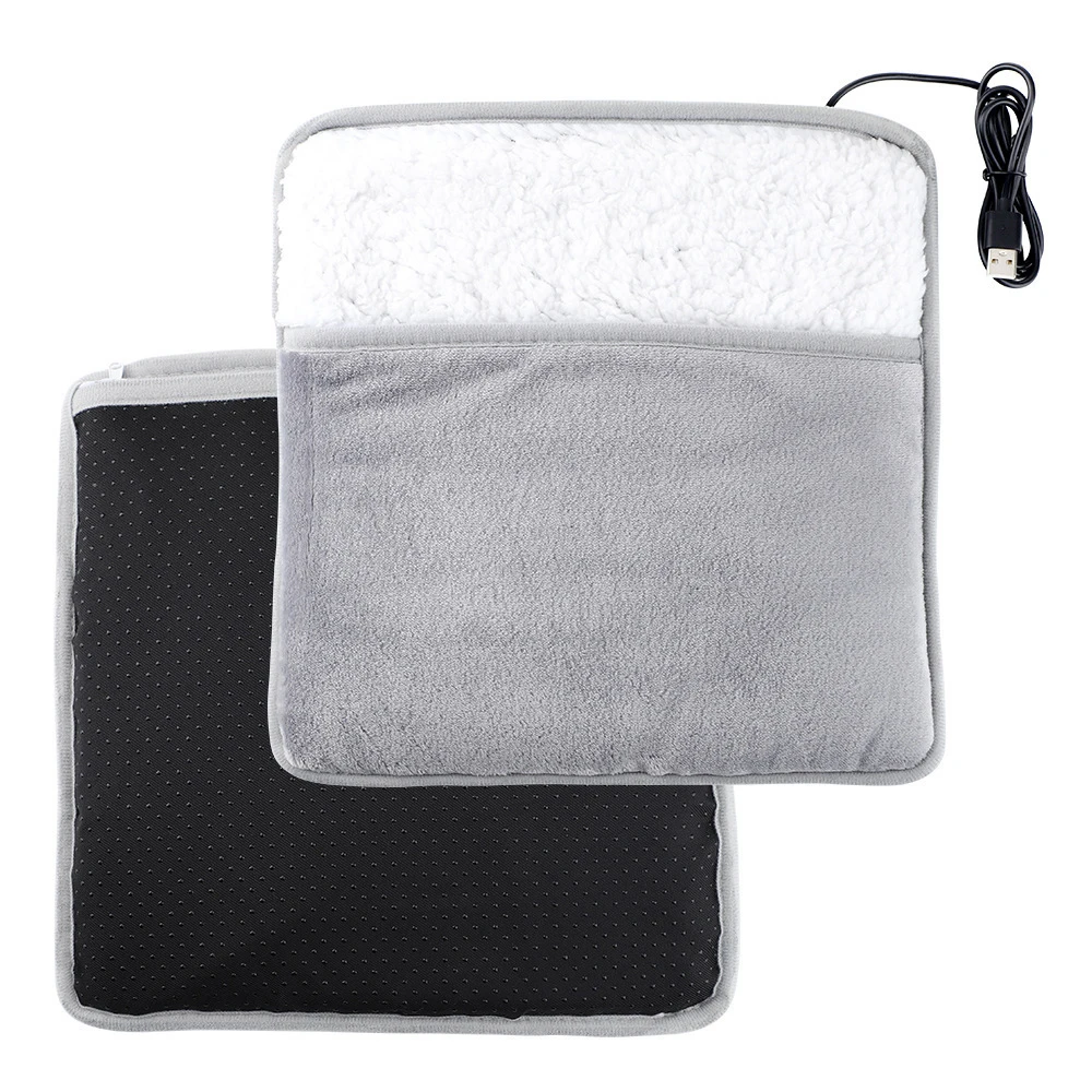 Couvre-pied chauffant usb en peluche – Image 2