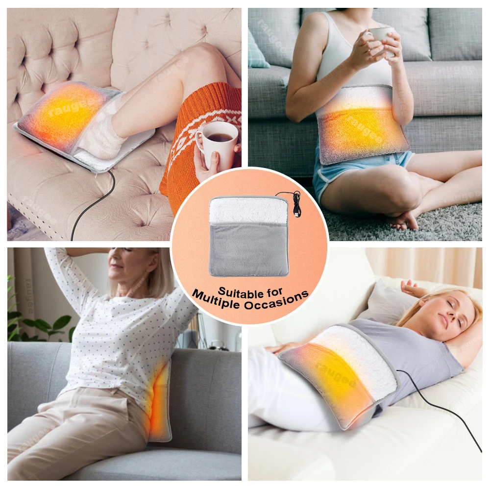 Couvre-pied chauffant usb en peluche – Image 5