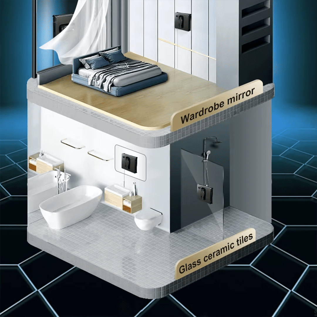 Vitrabot Robot nettoyeur de vitres double jet d'eau mémoire – Image 8