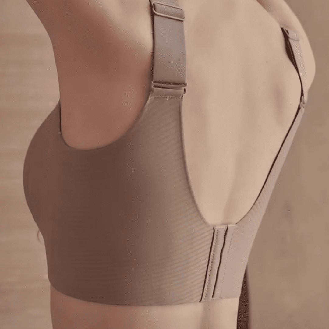 Détail du soutien latéral intégré sur le côté du soutien-gorge