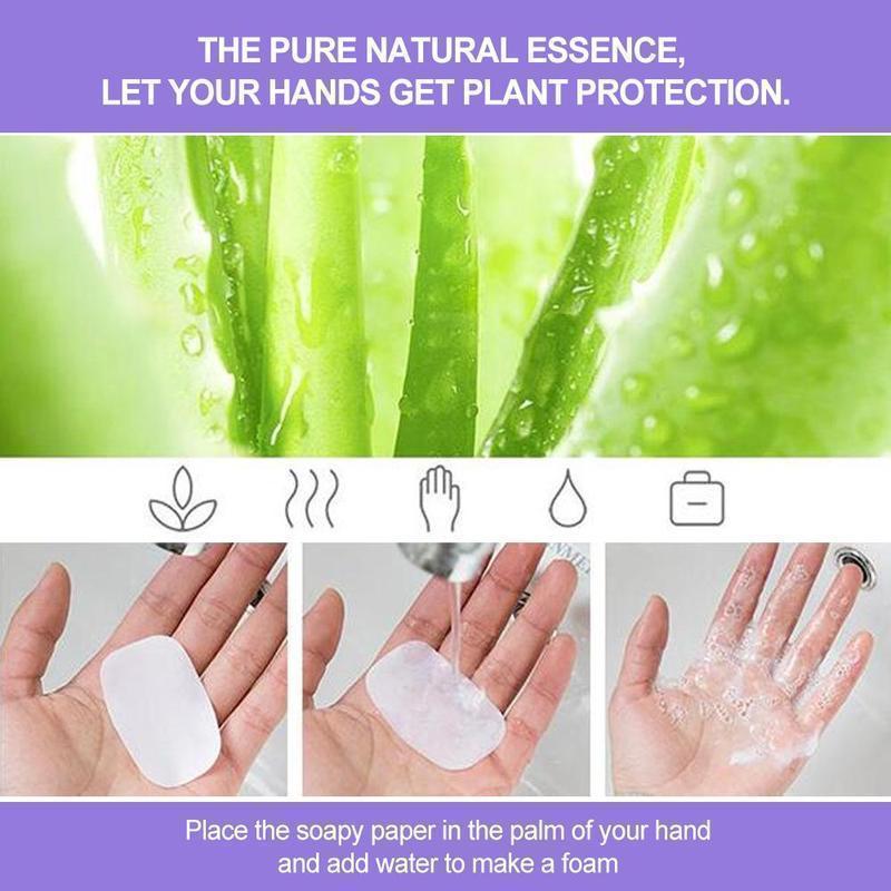 Feuilles de savon portable pour le lavage des mains - natani – Image 7