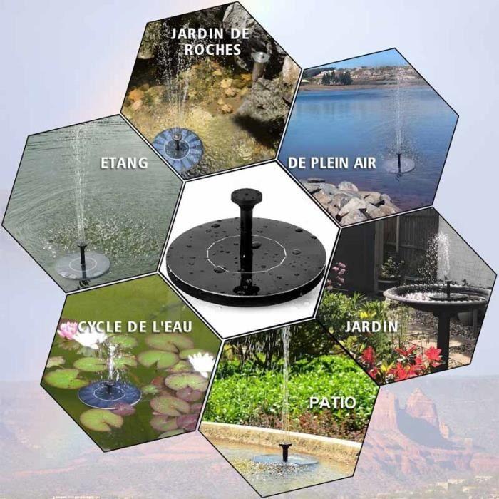 Pompe de fontaine à énergie solaire - talada – Image 3