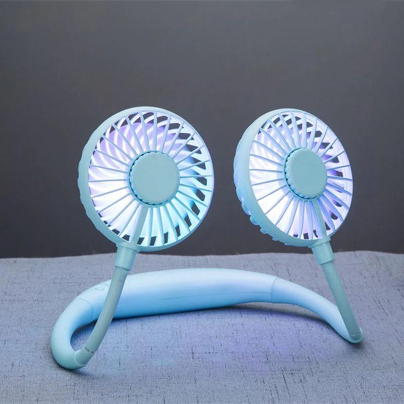 Ventilateur de cou portable à suspension 3 vitesses silencieux - katindi – Image 4