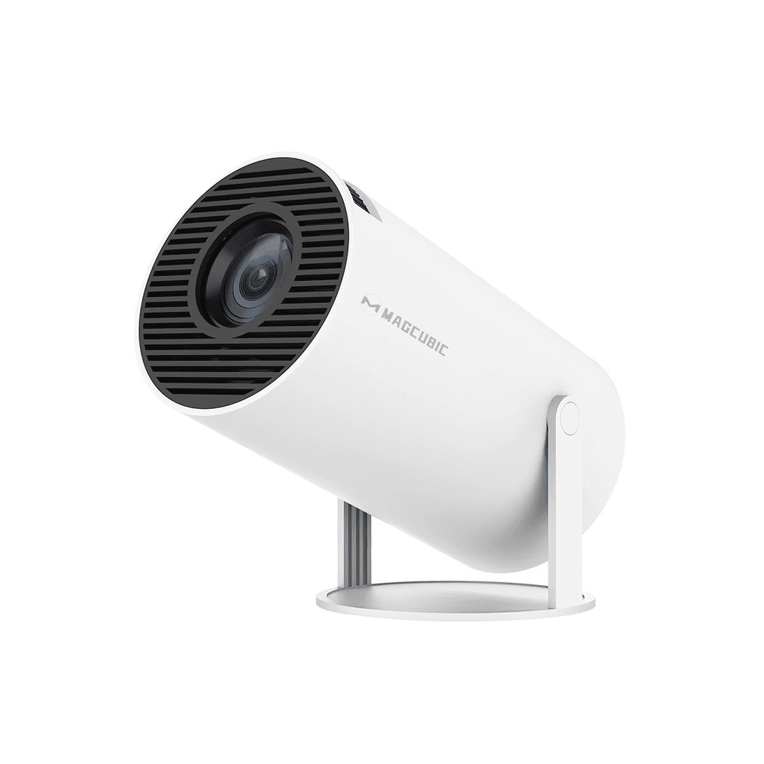 Projecteur Magcubic HY300 Pro 4K Android 14 compact et intelligent pour cinéma maison
