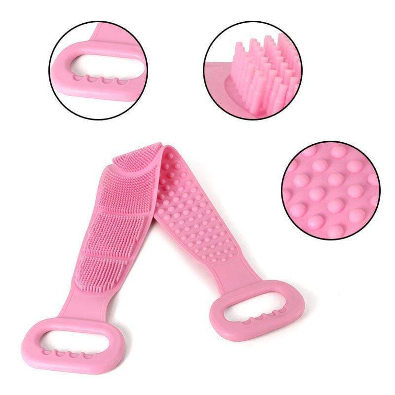 Sangle lave-dos exfoliante en silicone - masala