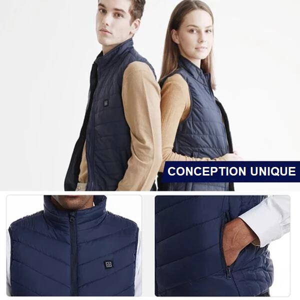 Gilet chauffant électrique – Image 3