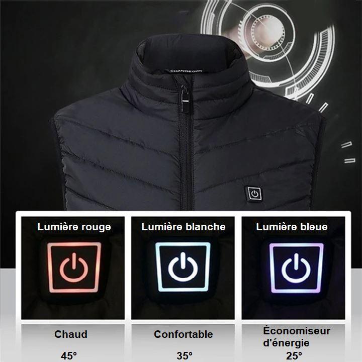 Gilet chauffant électrique – Image 6