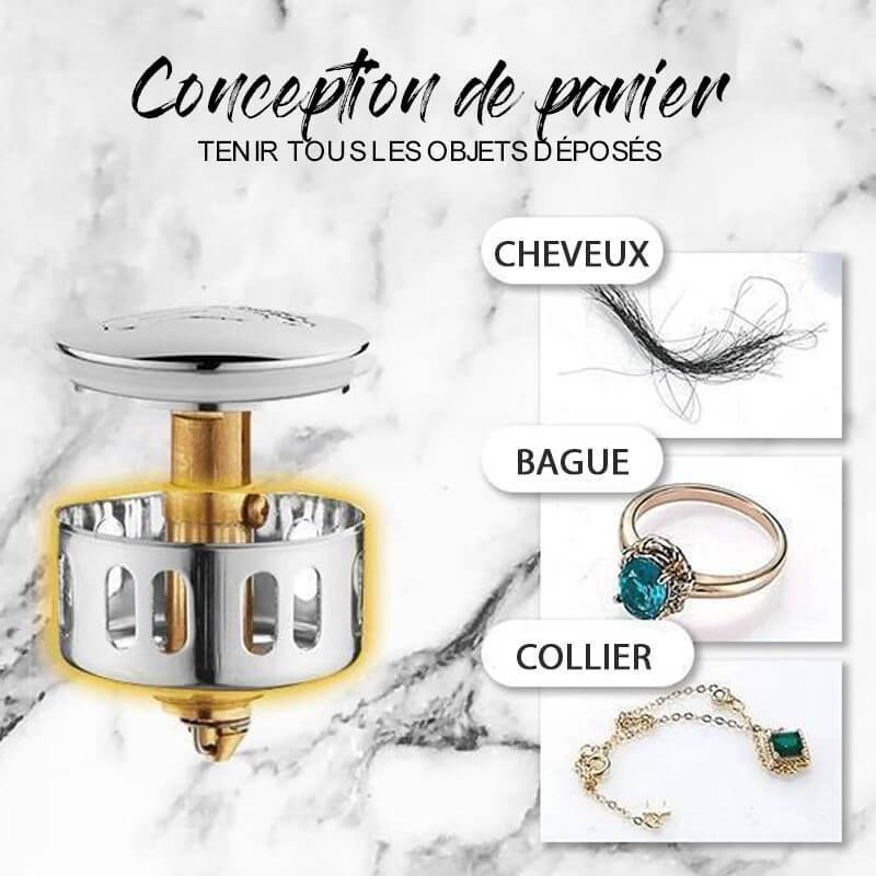 Filtre de vidange pour lavabo – Image 2