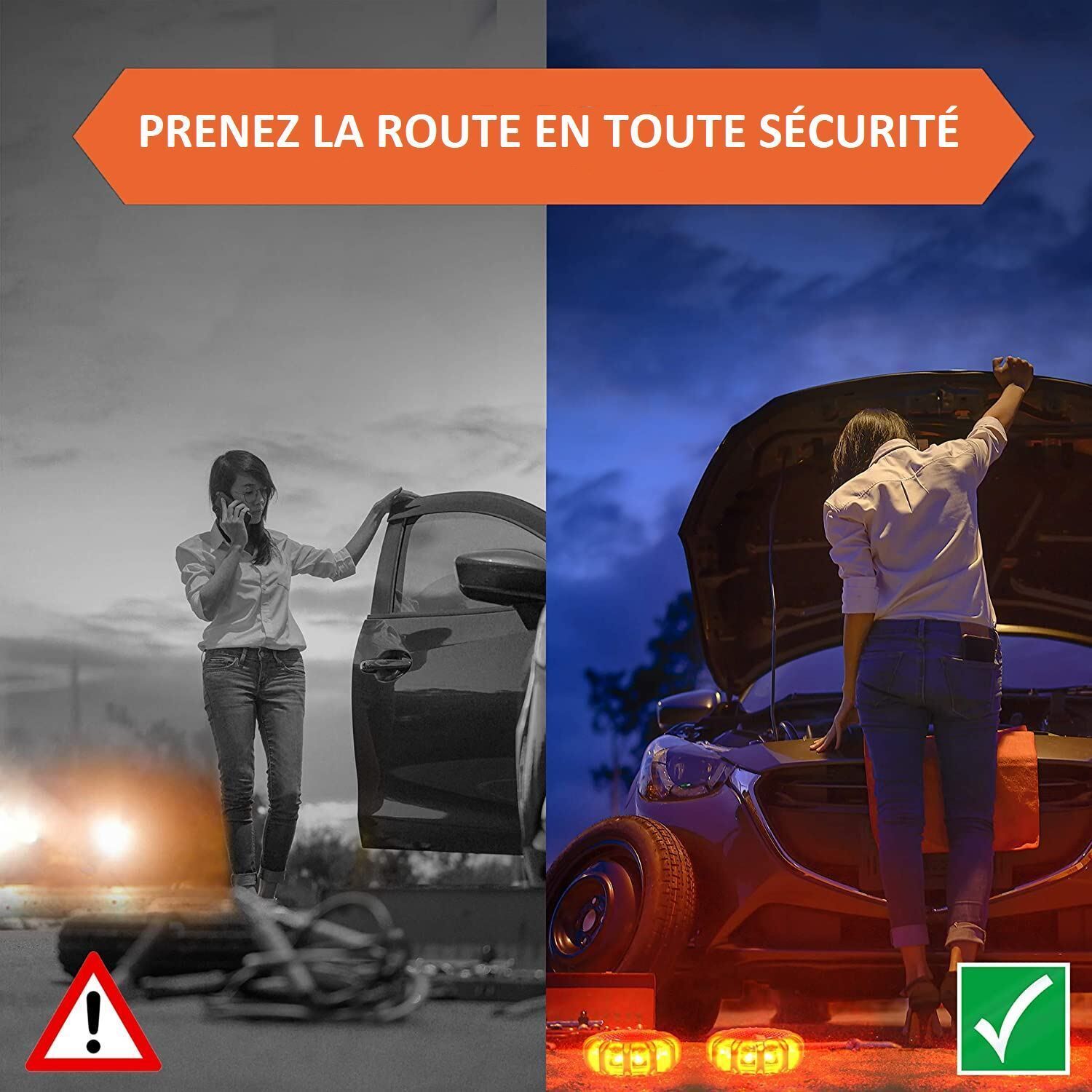 Éclairage d'urgence magnétique pour véhicule – Image 8