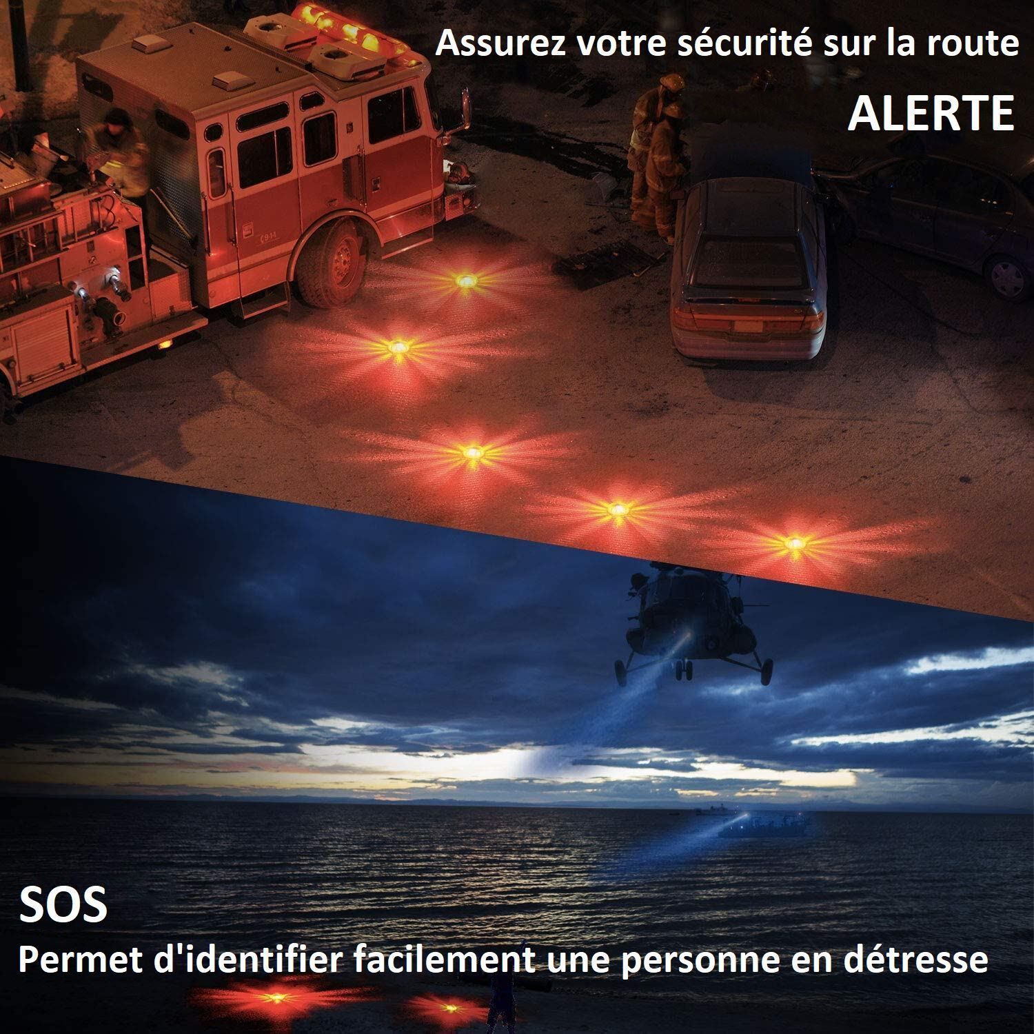 Éclairage d'urgence magnétique pour véhicule – Image 4