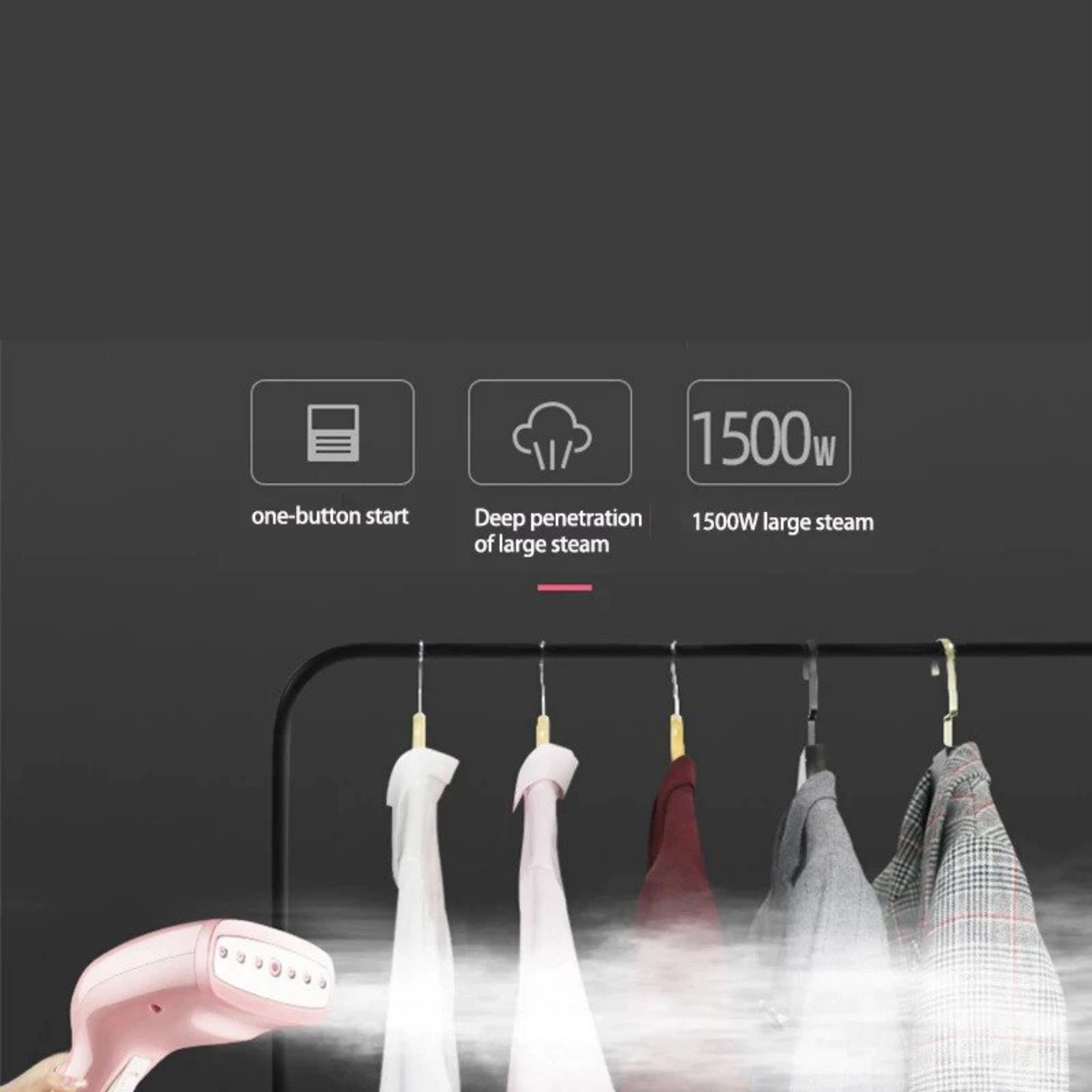 Défroisseur à vapeur portable – Image 3
