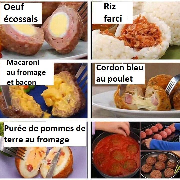 Moule pour boulettes de viande – Image 6
