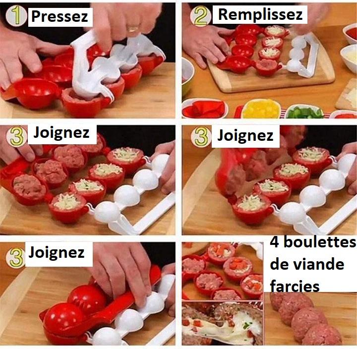 Moule pour boulettes de viande – Image 7