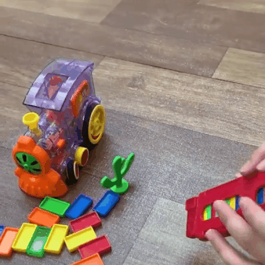 Train distributeur de dominos - locodomino – Image 5