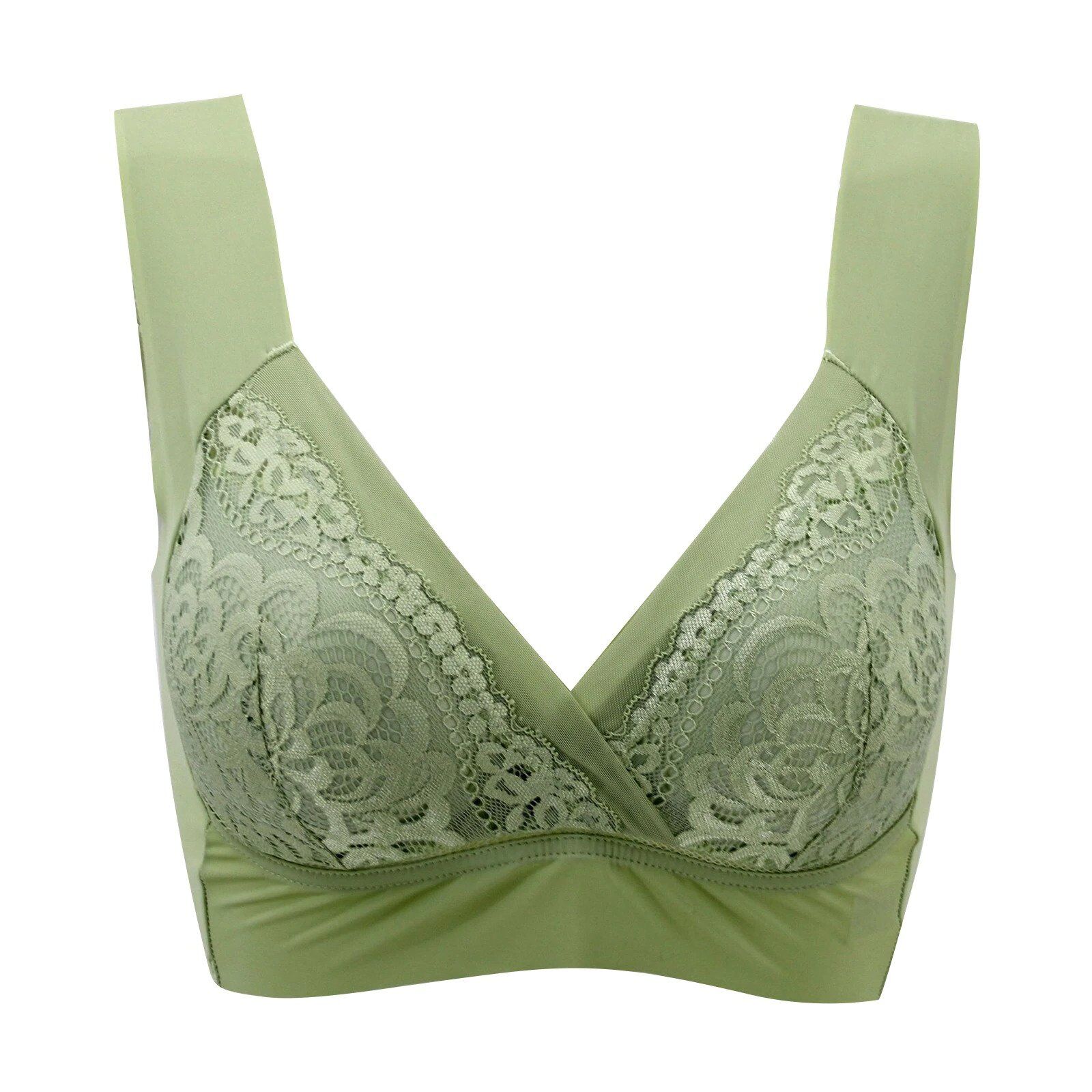 Soutien-gorge extra élastique en dentelle sans fil - plus confort – Image 3
